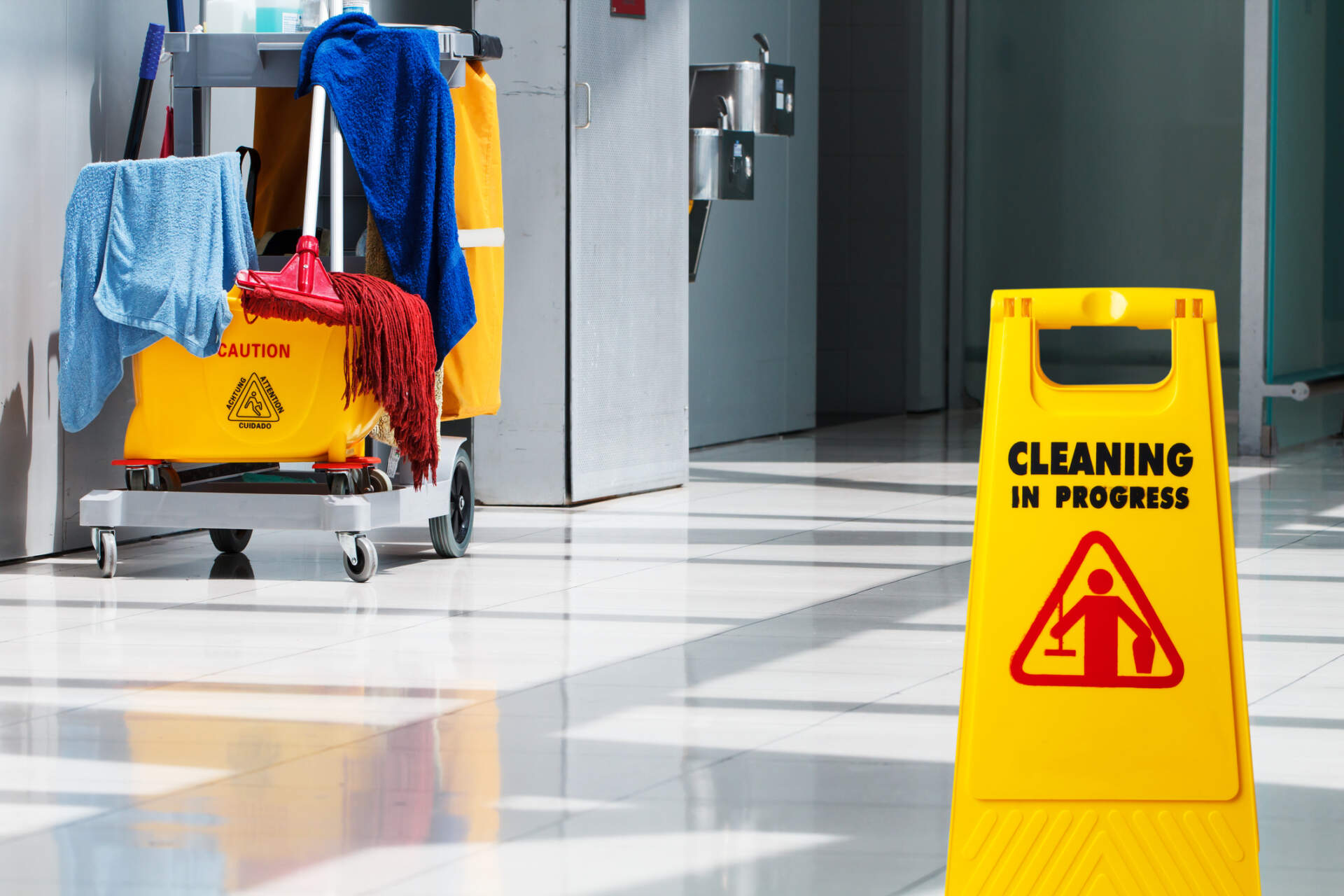 Janitorial Equipment, indicative of a trade category.