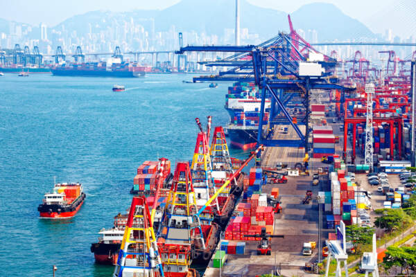 Trade Update May 6 2025 An image of the Port of Vancouver demonstrates international trade.